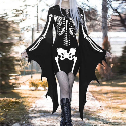 Robe chauve-souris femme pour Halloween