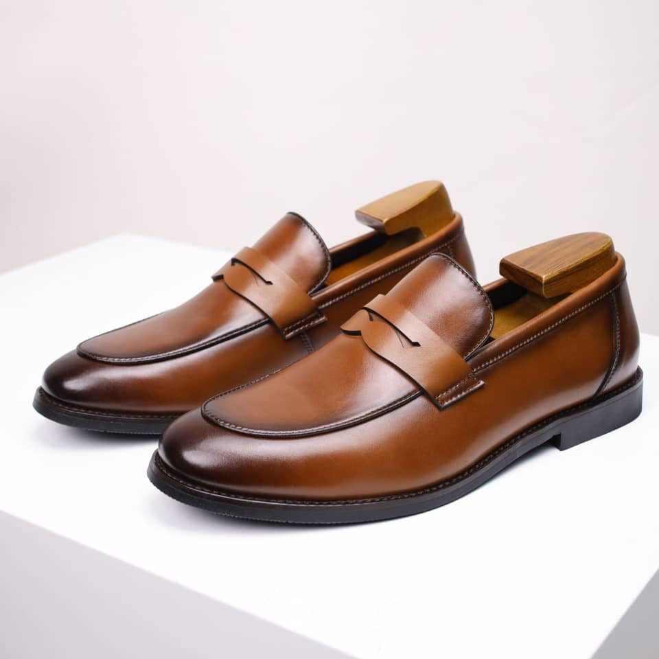 Mocassins en cuir pour Hommes