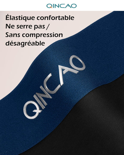 Boxers homme QINCAO en coton – lot de 6