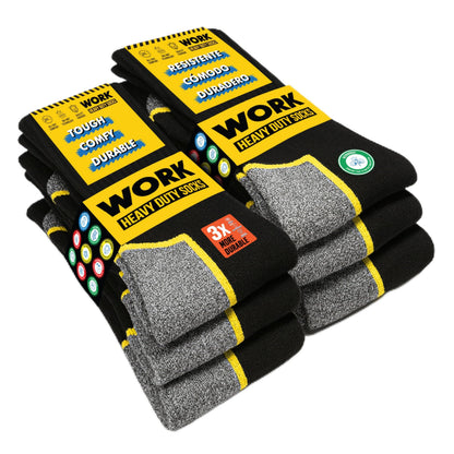 Chaussettes de travail SOXCO – lot de 6 ou 10 paires