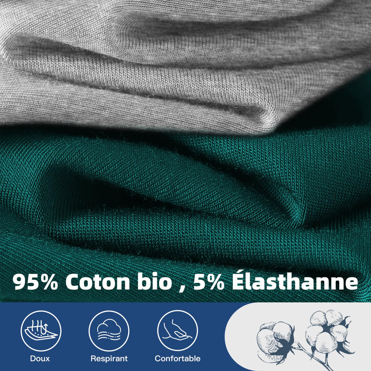 Boxers homme Fullluwaa – lot de 10