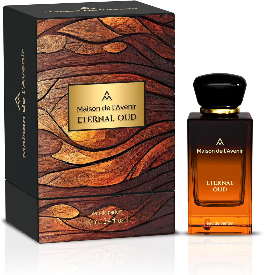 Maison de l'Avenir Eternal Oud - Unisex - Cologne for Men - Perfume for Women - Floral Oriental - with notes of Saffron, Rose and Oud - Long Lasting - Fine Niche Fragrance