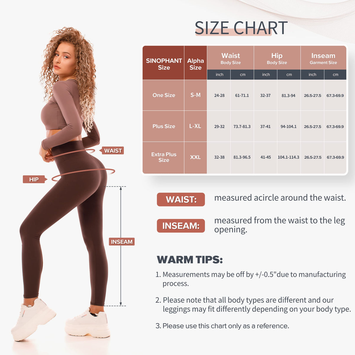 Legging de sport femme SINOPHANT
