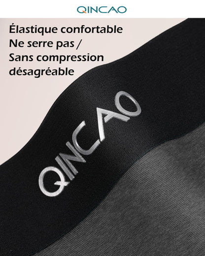 Boxers homme QINCAO en coton – lot de 6