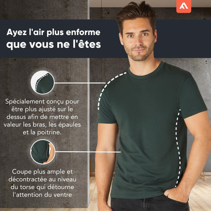 T-shirts homme FM London en coton – lots de 3 ou 5