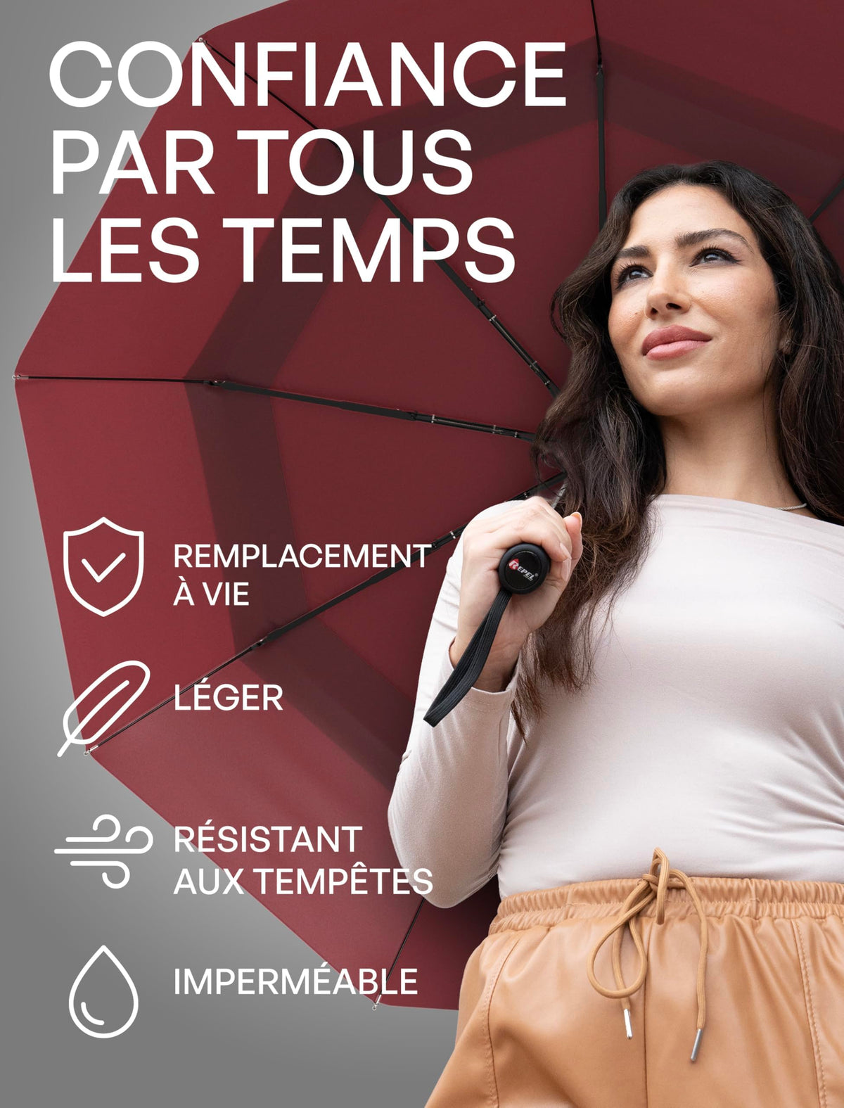Parapluie pliant automatique Repel