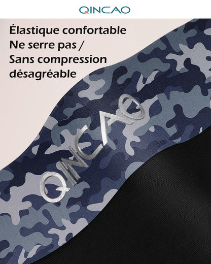 Boxers homme QINCAO en coton – lot de 6