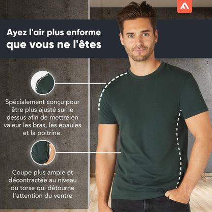 T-shirts homme FM London en coton – lots de 3 ou 5