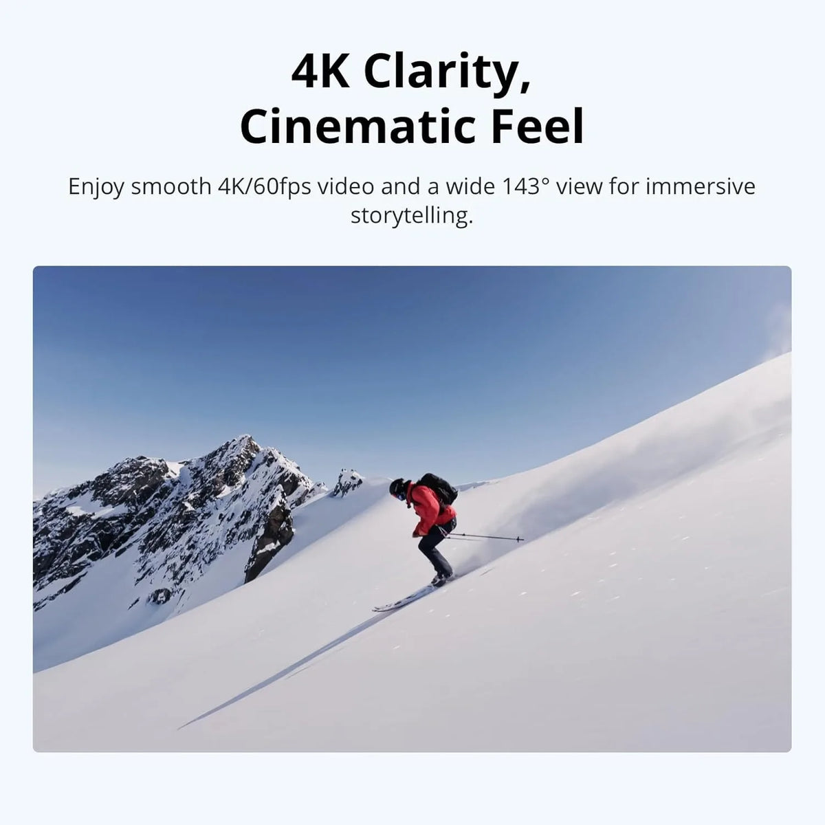 Caméra DJI Osmo Nano 128 Go – 4K/60 i/s
