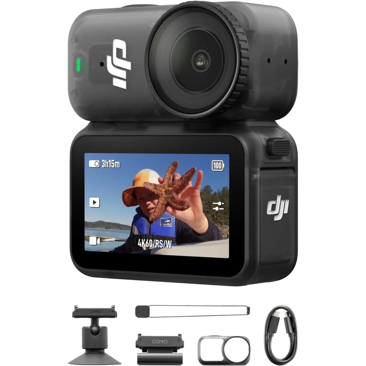 Caméra DJI Osmo Nano 128 Go – 4K/60 i/s