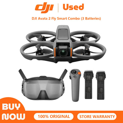 Drone FPV DJI Avata 2 Fly Smart Combo – reconditionné