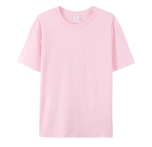 T-shirt vierge manches courtes  100 % coton