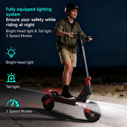 Trottinette électrique tout-terrain Gokeep F5 – 52 V, 20 Ah, pneus de 11 pouces