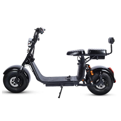 Scooter électrique Citycoco avec batterie amovible – cadre en acier, 60 V