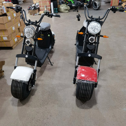 Scooter électrique Citycoco avec batterie amovible – cadre en acier, 60 V