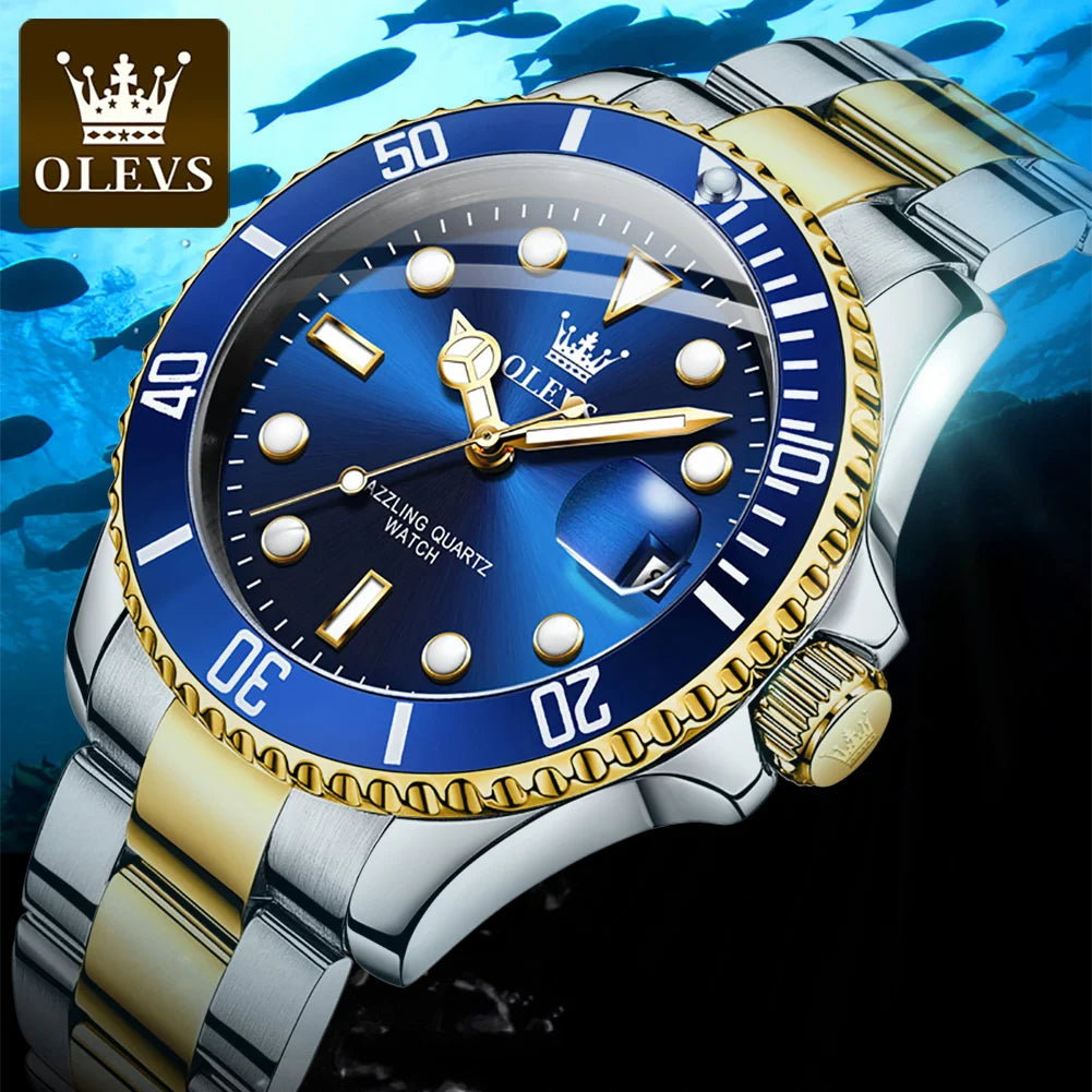 Montre Homme OLEVS 5885-1 – Élégance &amp; Performance
