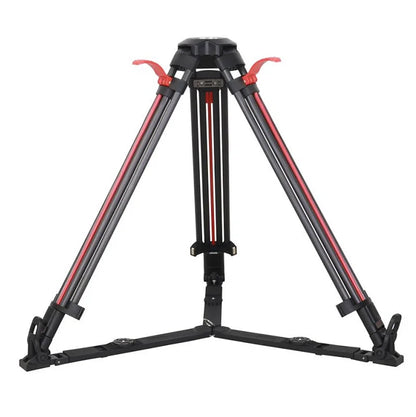 Trépied vidéo professionnel Jiepai V6 CF-S avec tête fluide