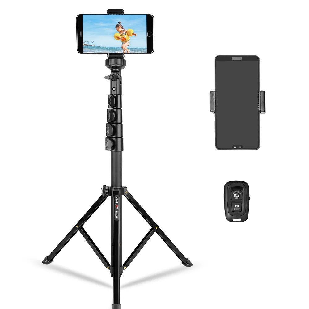 Trépied pour téléphone et perche selfie extensible de 61 pouces – FL019S
