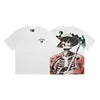 T-shirt ample unisexe à manches courtes – style délavé vintage