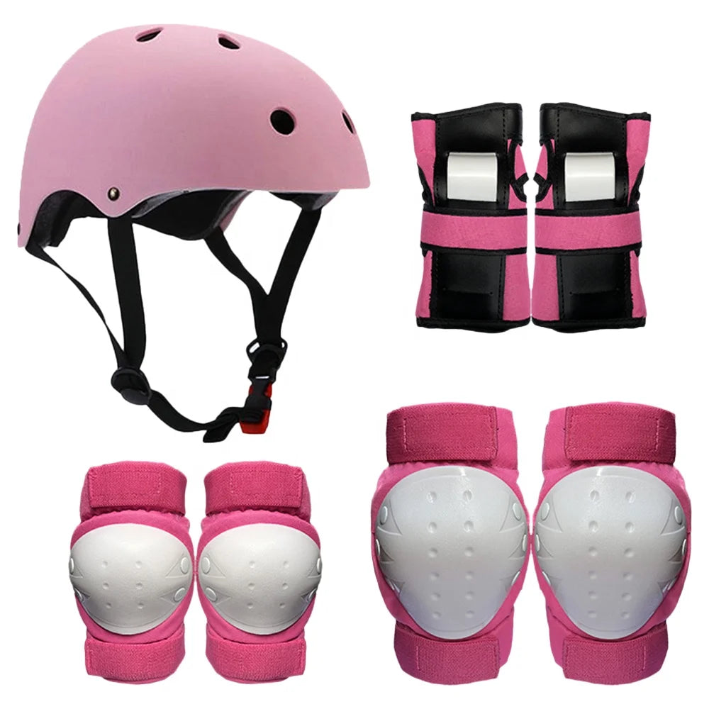 Ensemble de protection 7-en-1 pour roller, skateboard et trottinette