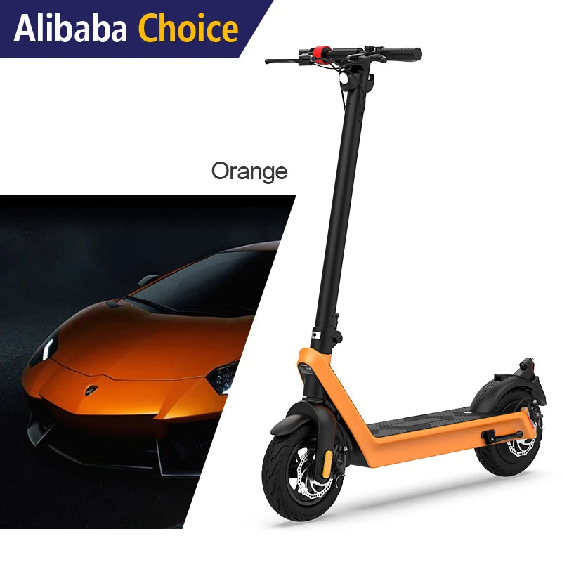 Trottinette électrique pliable X9 pour adultes – vitesse annoncée de 25 km/h