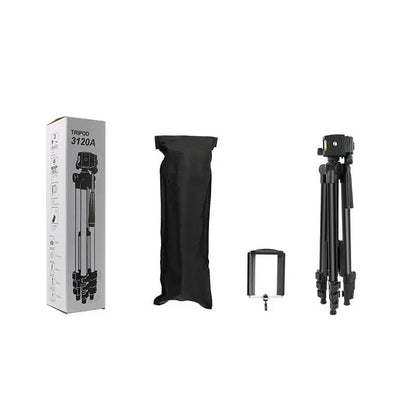 Support télescopique réglable pour projecteur, caméra ou téléphone