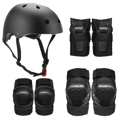 Ensemble de protection 7-en-1 pour roller, skateboard et trottinette