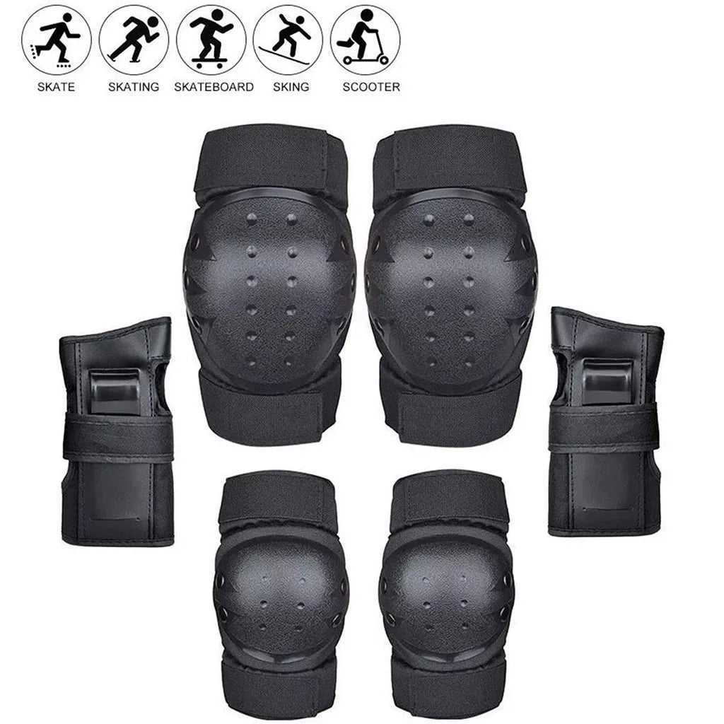 Ensemble de protection 7-en-1 pour roller, skateboard et trottinette