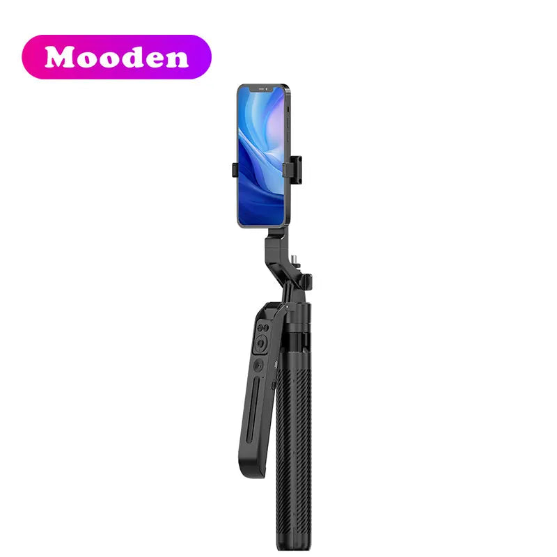 Perche selfie pliable C12 en aluminium avec suivi du visage et télécommande sans fil