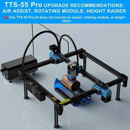 Graveuse laser TWOTREES 5,5 W avec zone de travail de 30 × 30 cm