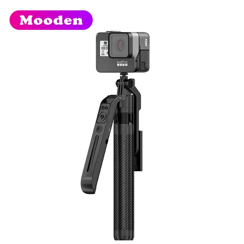 Perche selfie pliable C12 en aluminium avec suivi du visage et télécommande sans fil