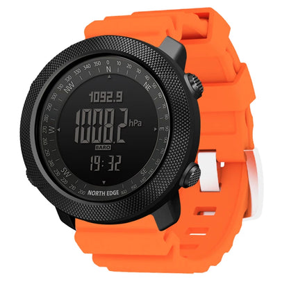 Montre numérique de sport NORTH EDGE avec altimètre et boussole