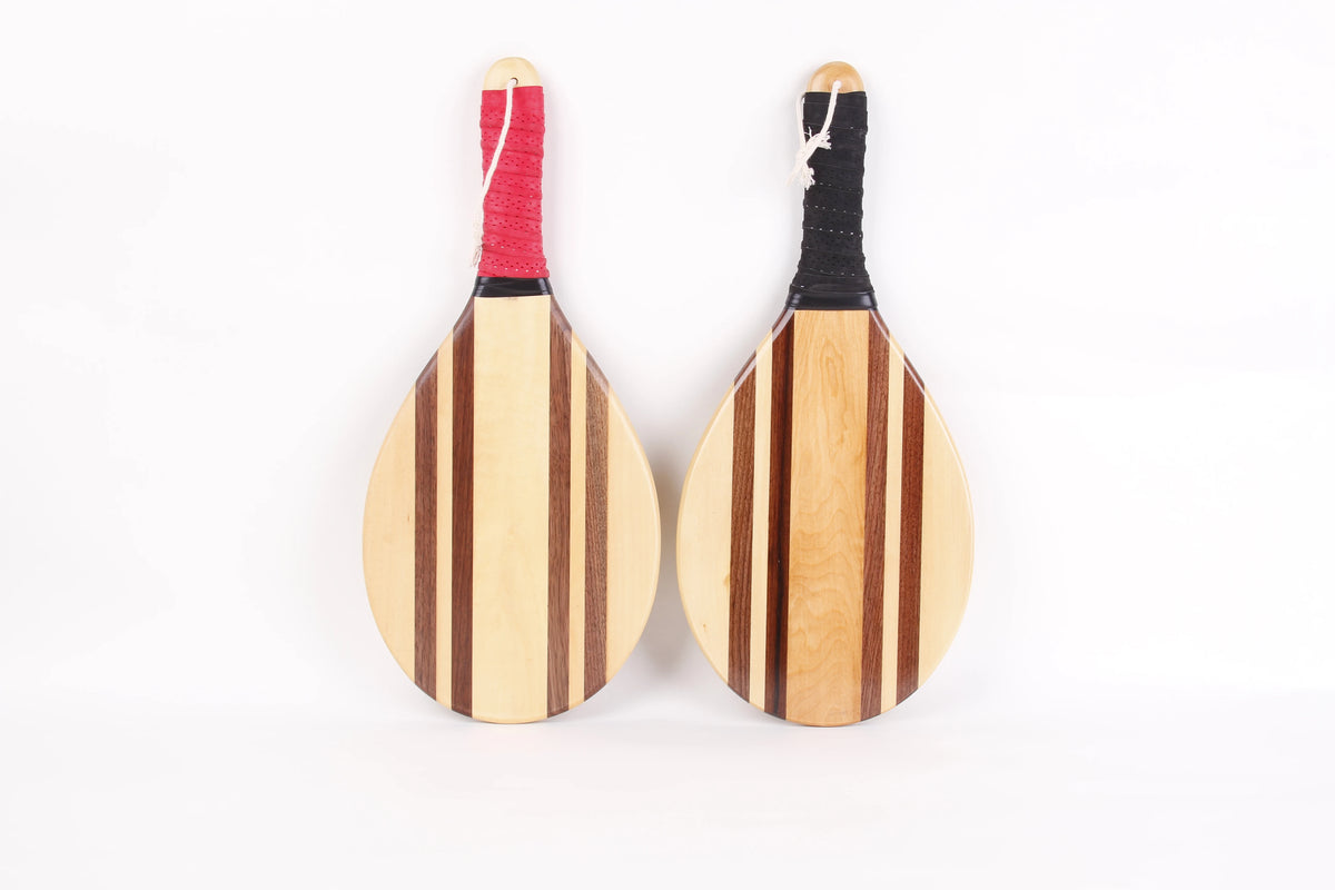 Set de raquettes de plage en bois Frescobol avec 2 balles