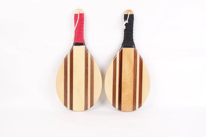 Set de raquettes de plage en bois Frescobol avec 2 balles