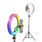 Kit d’éclairage photo et vidéo LED RGB pliable – hauteur réglable de 90 à 160 cm