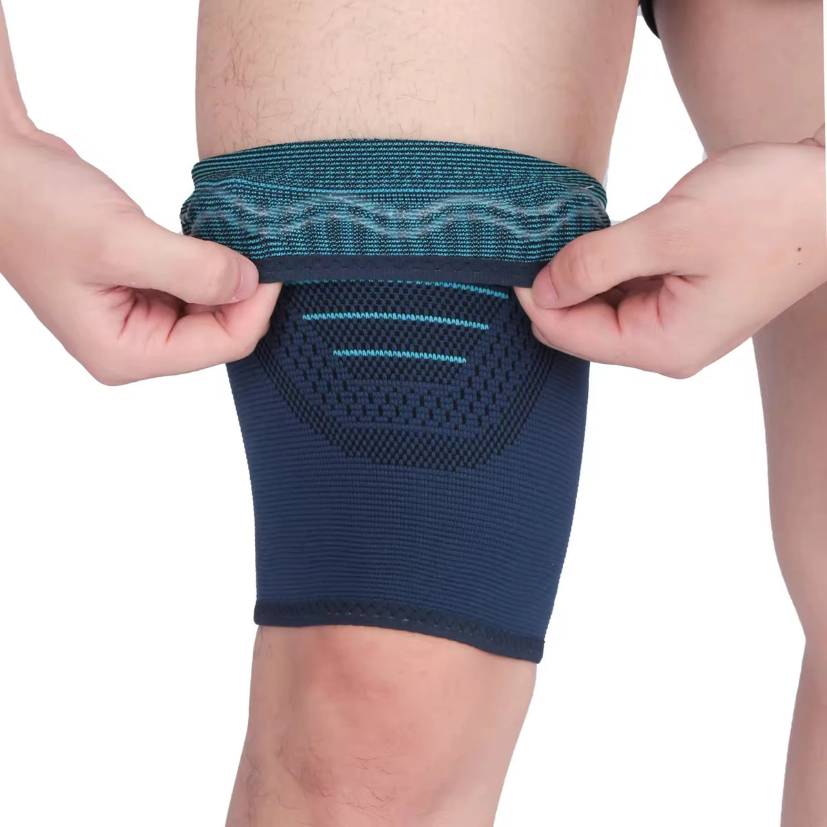 Manchon de compression élastique pour cuisse – adulte, homme et femme