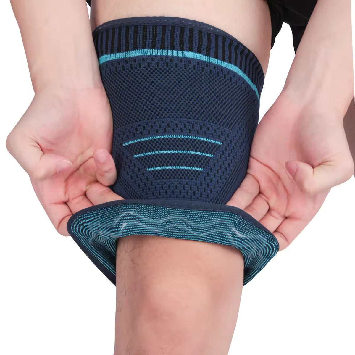 Manchon de compression élastique pour cuisse – adulte, homme et femme