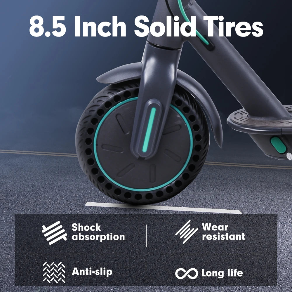 Trottinette électrique pliable pour adultes – batterie 36 V, roues de 8,5 pouces