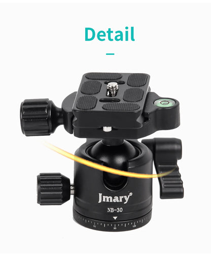 Trépied professionnel Jmary en aluminium pour appareil photo – KT235-NB30A