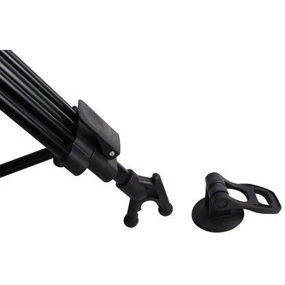 Trépied vidéo professionnel en aluminium L203+TA60
