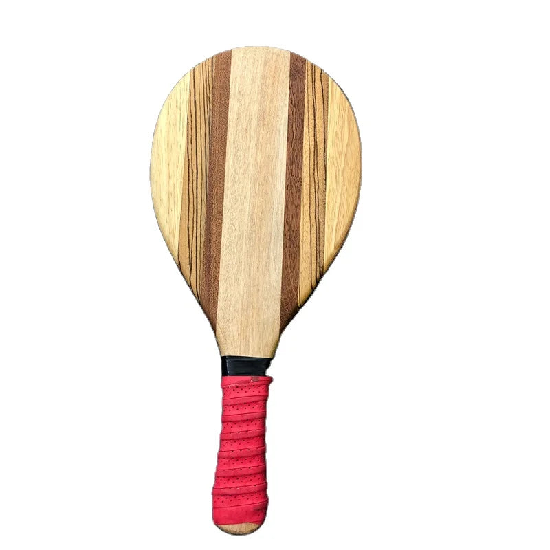 Set de raquettes de plage en bois Frescobol avec 2 balles