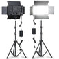 Lampe vidéo LED-600 réglable – 3 200 à 5 600 K