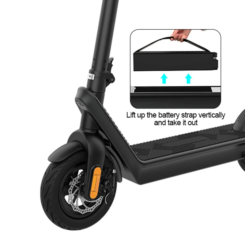 Trottinette électrique pliable X9 pour adultes – vitesse annoncée de 25 km/h
