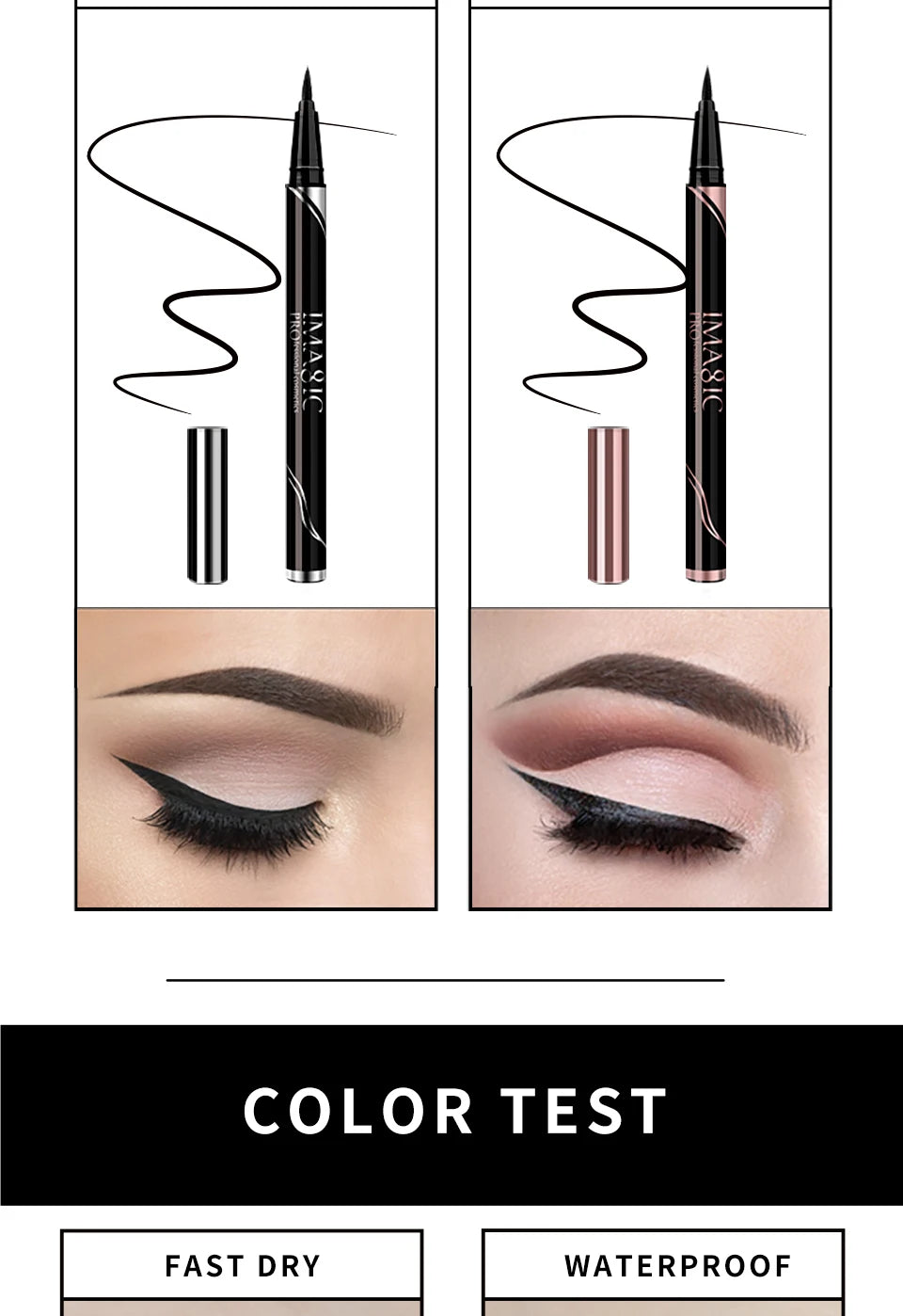 Eyeliner IMAGIC noir longue tenue