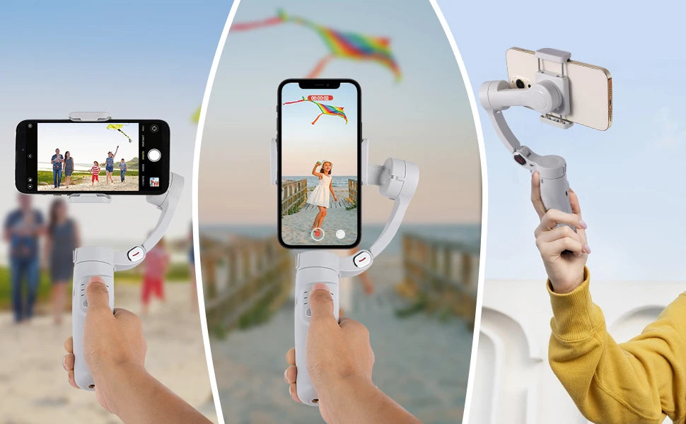Stabilisateur smartphone à 3 axes avec fonction trépied – modèle M1
