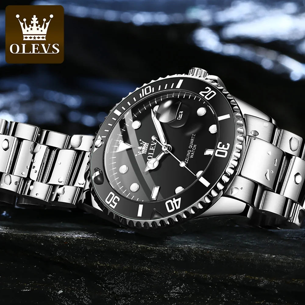 Montre Homme OLEVS 5885-1 – Élégance &amp; Performance