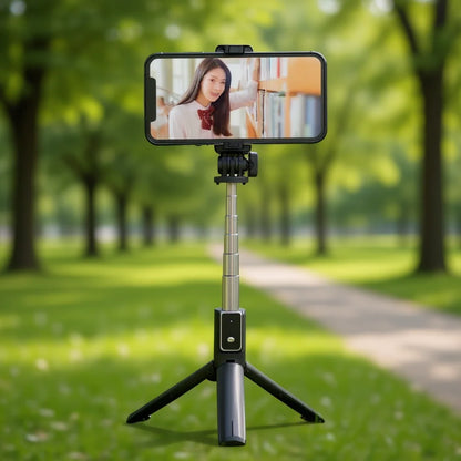 Trépied selfie extensible de 3,3 pieds en aluminium avec télécommande sans fil