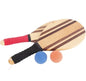 Set de raquettes de plage en bois Frescobol avec 2 balles