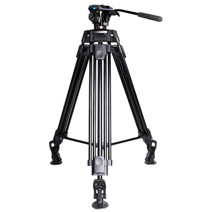 Trépied vidéo professionnel en aluminium L203+TA60