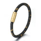 Bracelet mixte en corde avec fermoir magnétique